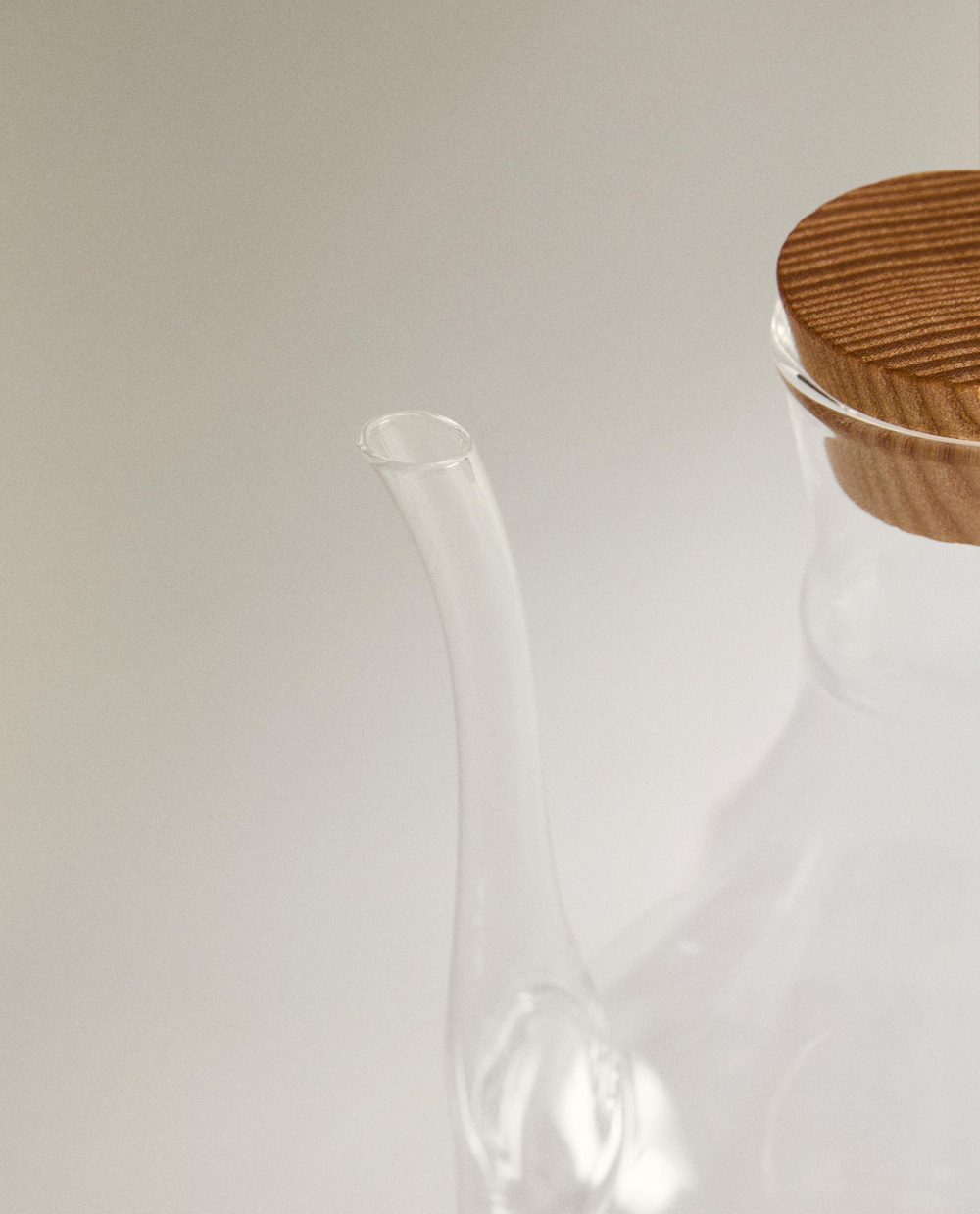 Zara Home ёмкость для масла из боросиликатного стекла, цвет прозрачный, 20 см