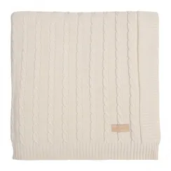 Плед Jan&Sofie вязаный 100х120 Молочный