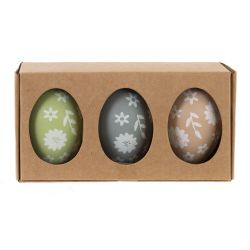 GAEM Набор из 3-х изделий декоративных подвесных "Яйцо" (4*6), L13 W7 H4 см