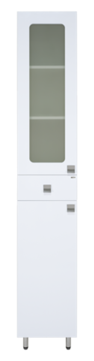 Шкаф - пенал Misty Урал 35 левый