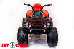 Детский электроквадроцикл Toyland Grizzly Next 4x4 красный