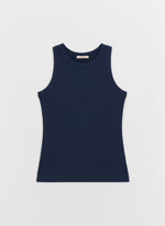 Базовый топ из эластичного хлопка