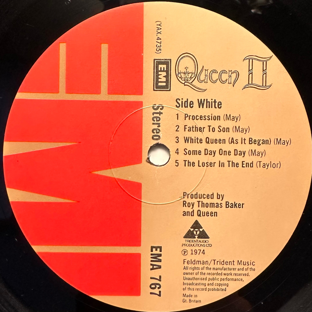 Queen- Queen II (Англия 1974г.)