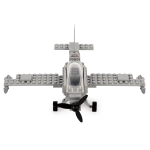 Конструктор блочный Аусини Армия, "Самолёт-разведчик" 60эл коробка 22202