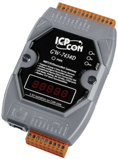Преобразователь ICP DAS GW-7434D-G CR