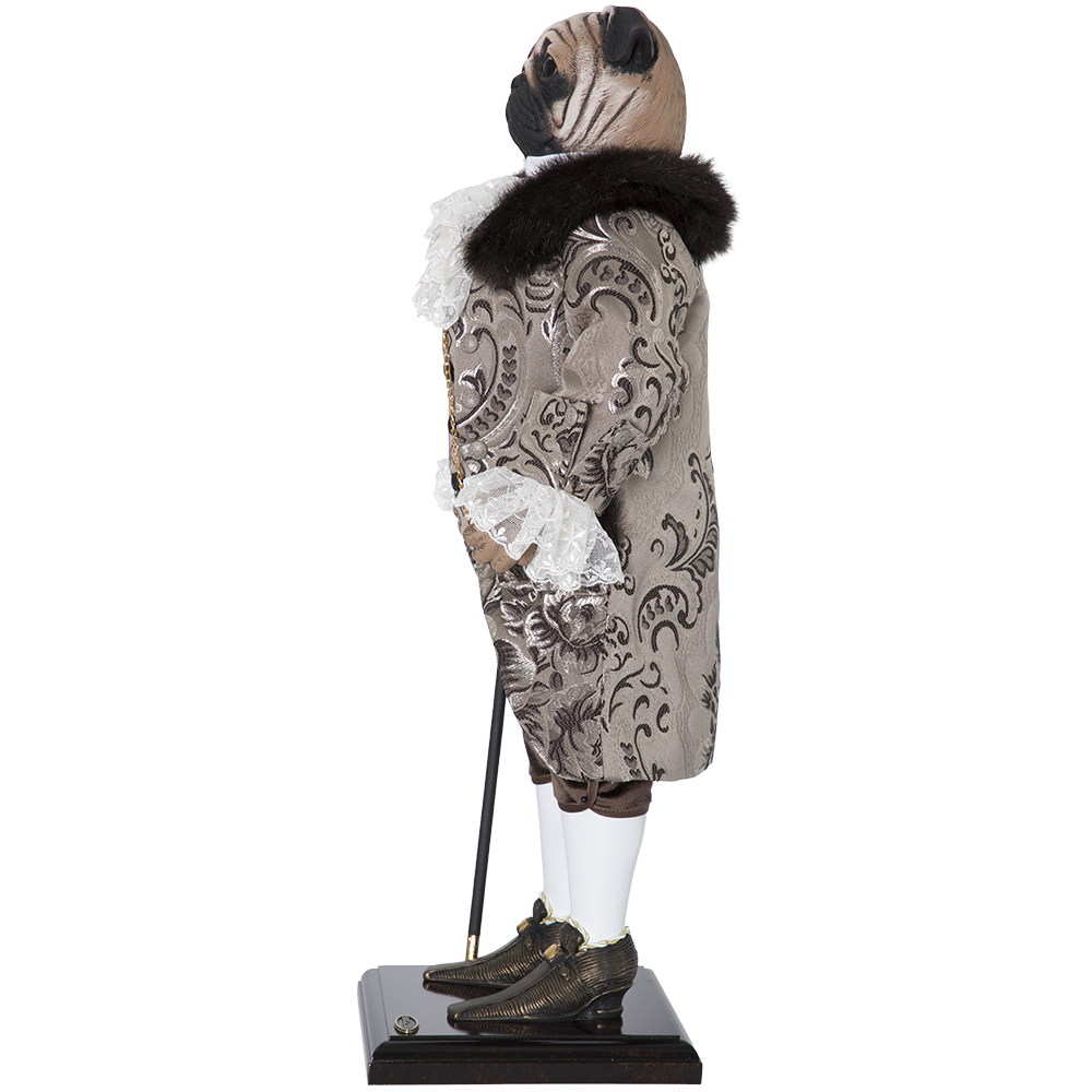 Кукла коллекционная Мопс Джеймс