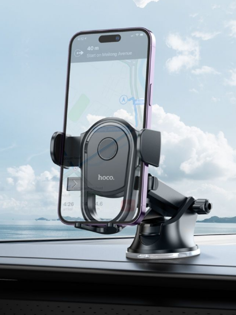 H5 Integrity one-key car holder(center console)