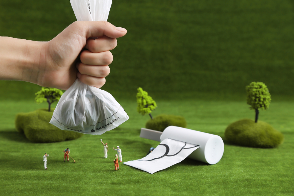 Пакеты биоразлагаемые гигиенические для выгула собак Petkit 8 рулонов по 15 пакетов