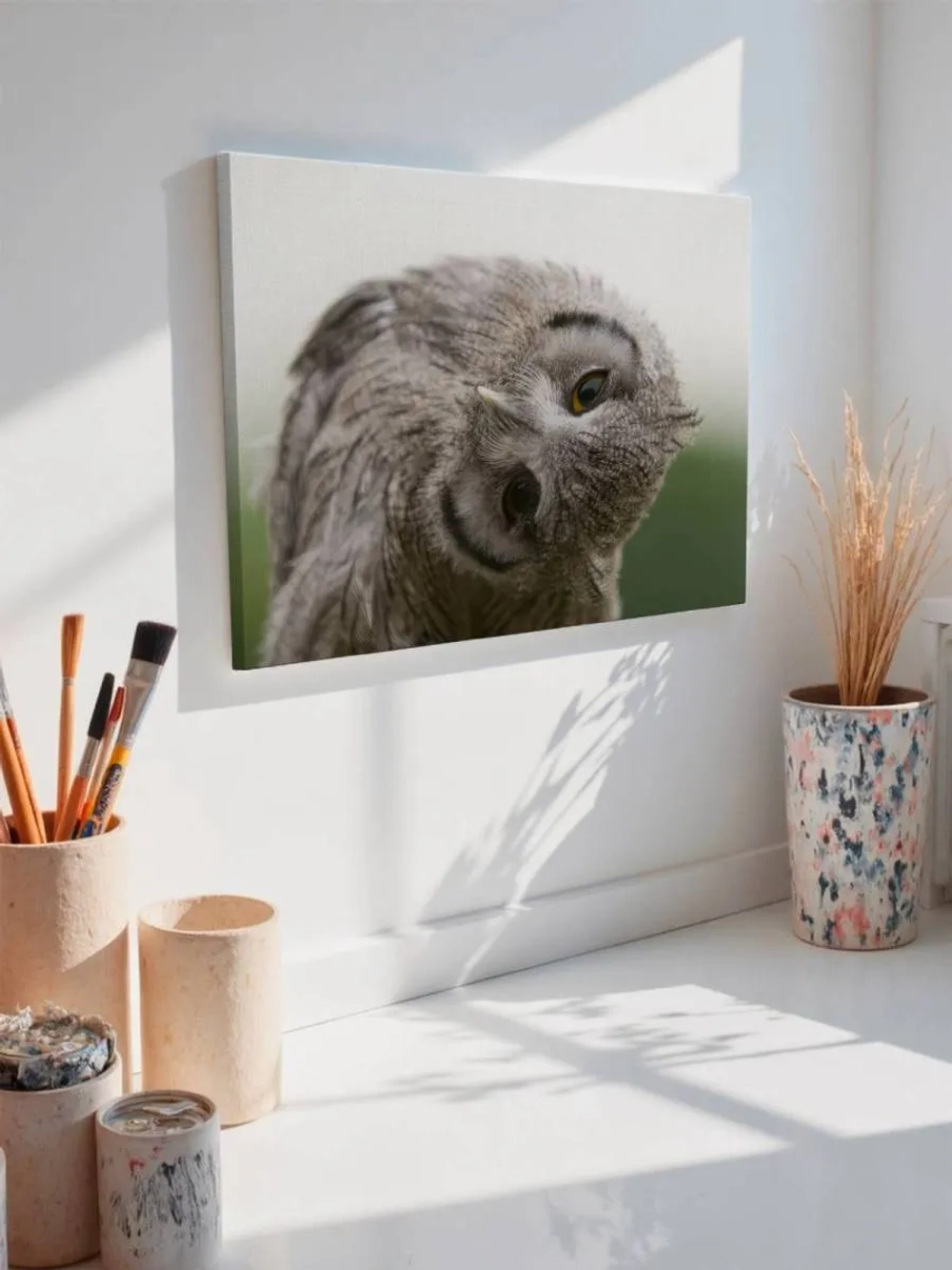 Картина на стену 40 X 50 Сова