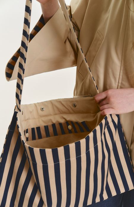 СУМКА ЭЛИН СИНИЙ В ПОЛОСКУ