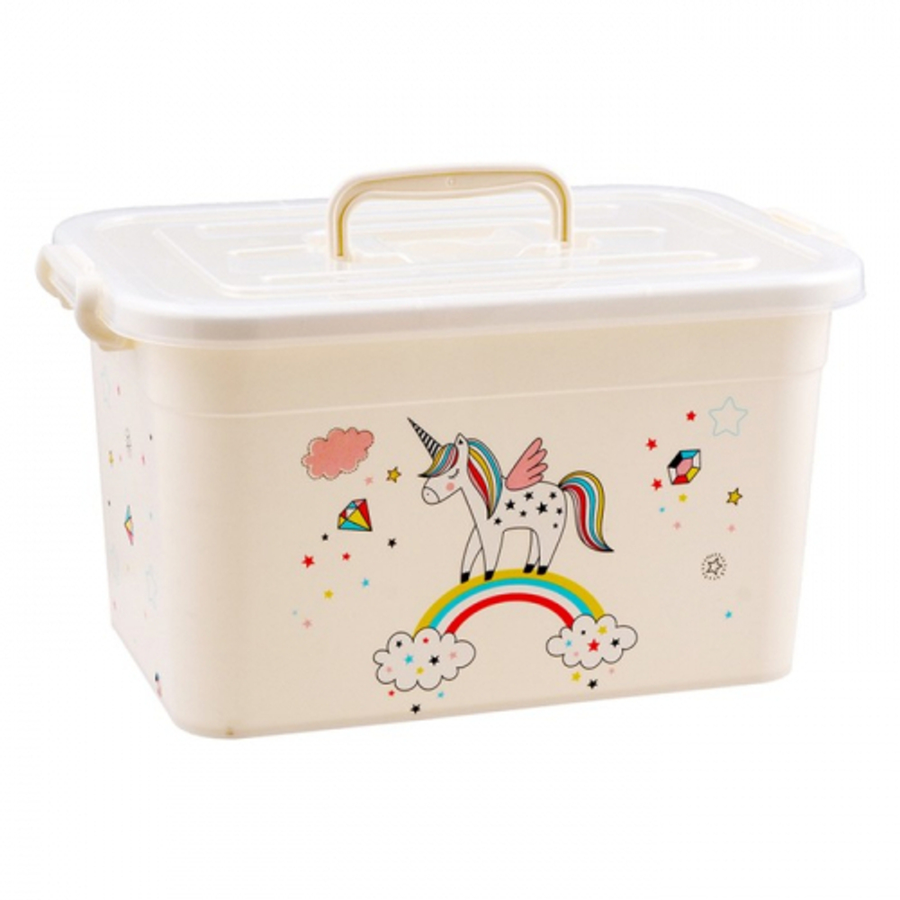 Ящик детский "РАДУГА" 355*235*190 арт. С81001 ПОЛИМЕРБЫТ