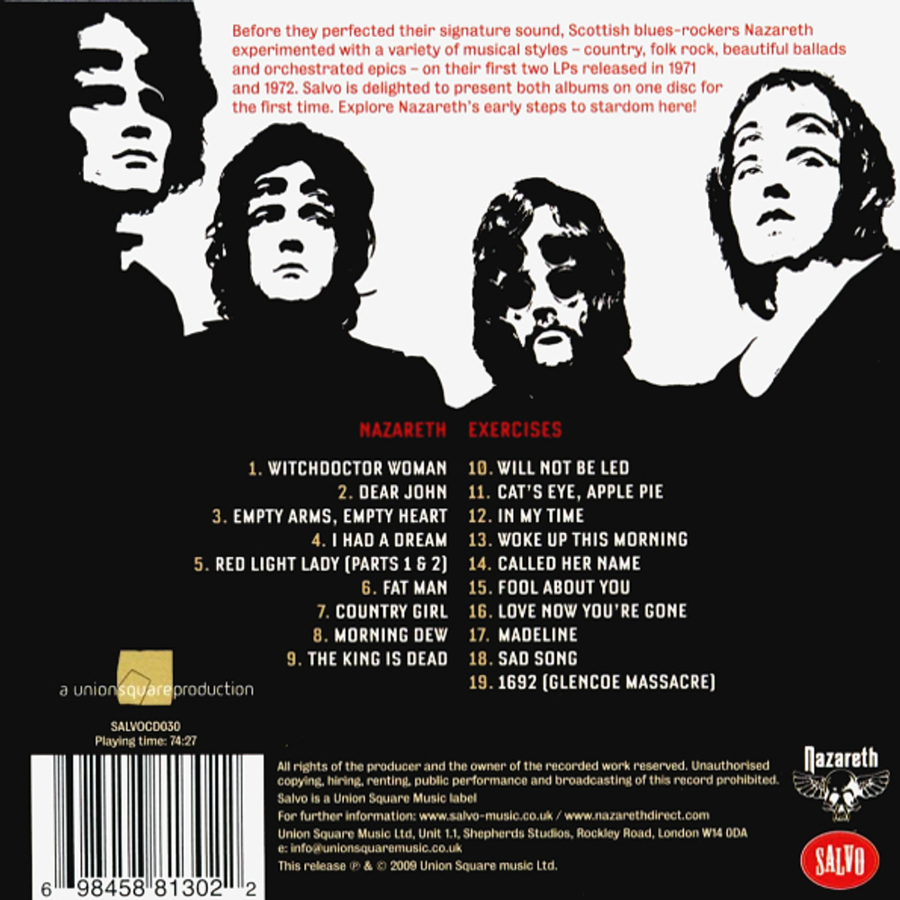 Nazareth / Nazareth + Exersices (CD)