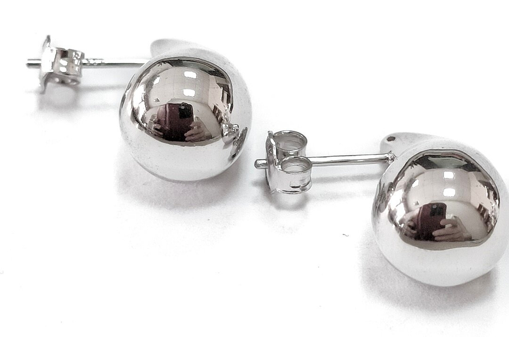 Серьги-пусеты из серебра 925 пробы