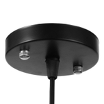 Светильник "Плетение" 1х40Вт E27 черный 19х19х120 см.