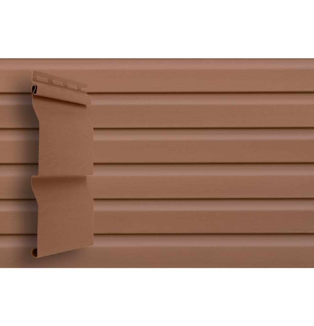 Сайдинг Grand Line Корабельная Доска Slim COLOR PLUS (3м) Темно-бежевый