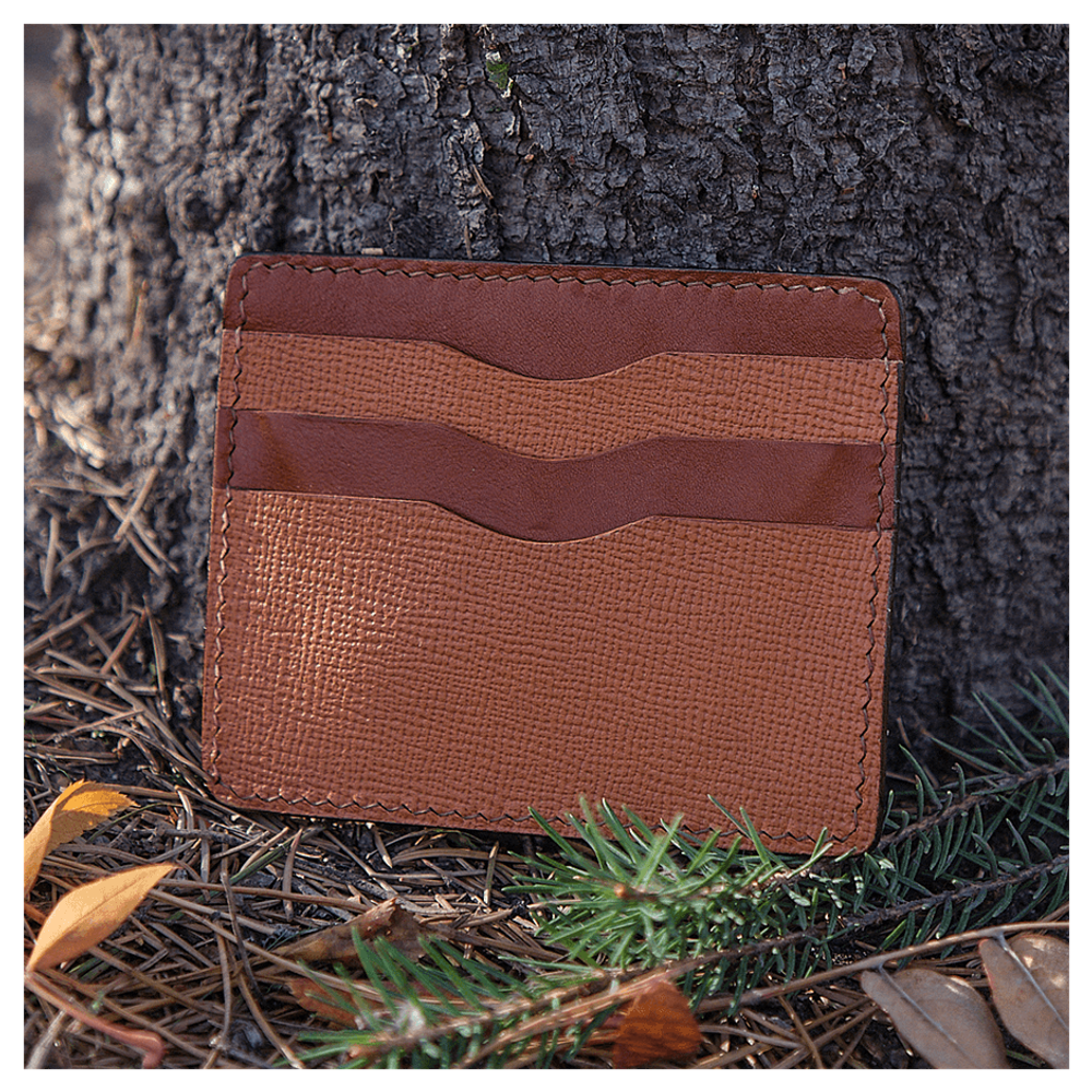 Кожаный картхолдер «Тигр»