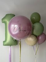 Воздушные шары для девочки на годик №8649