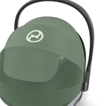 Коляска Cybex Priam IV Rosegold complete Cloud T Leaf Green Plus Base T 3 в 1 Cozy Beige