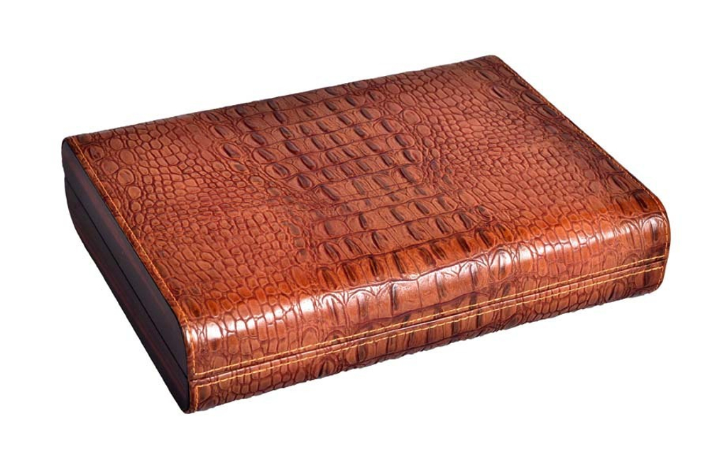 Хьюмидор Lubinski на 15 сигар Кожа, Q139 SALE