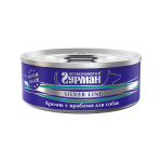 Четвероногий гурман корм консервированный для собак Silver Line