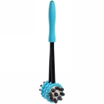 Массажер для тела «Молоток» 3 колеса, 38*9 см (синий)