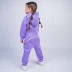 Комбинезон с клапаном "Лаванда" утепленный