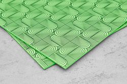 Kydex Illusion green 2,03мм, лист 300x200мм