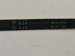 WLX20362OE/19 кт116 Ремень привода 1252 для стиральной машины Bosch WLX20362OE б/у