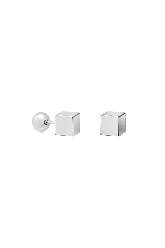 BUBBLE SQUARE EARRINGS