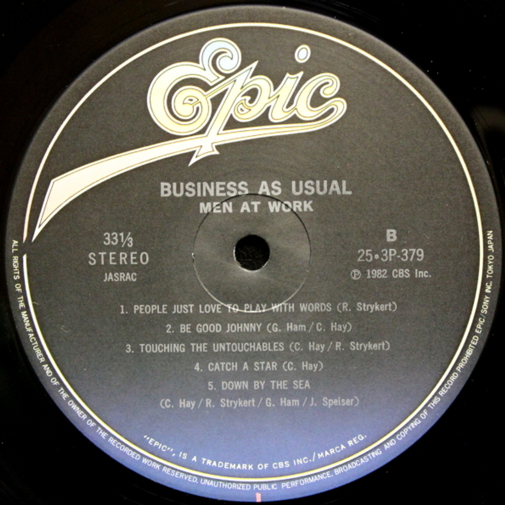 Men At Work / Business As Usual (LP)