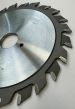 Подрезная составная пила WoodTec для форматно-раскроечных станков Ø125 х 20 x 2,8-3,6 Z = 12 + 12