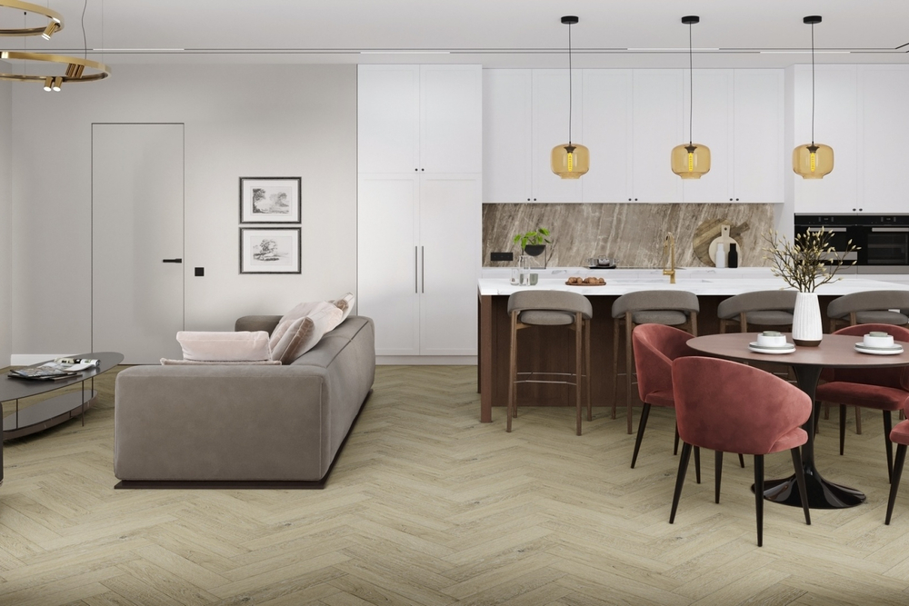 Кварц-винил LVT Damy Floor London LVT 2.5 мм БРИСТОЛЬ 3.2 м2