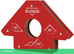 Магнитный угольник для сварки Elitech 0606.017500 (195307)