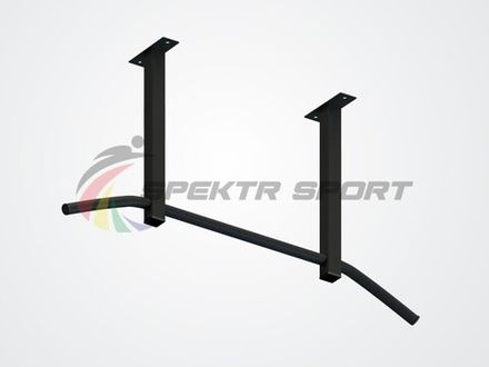 Турник потолочный (300 мм) Атлант 5 (шир. хват) цв. белый Черный