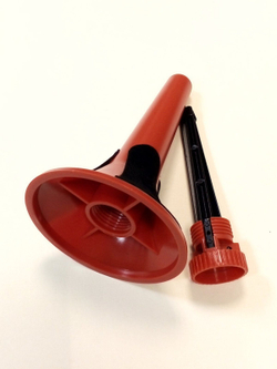 Подставка для трубы красная