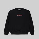  Толстовка мужская Carhartt WIP Ink Bleed Sweatshirt артикул:I032866_black_pink - купить в магазине Дайс