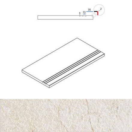 Фронтальная ступень CONTEMPORA X2 PURE BOR. GRIP (620090000283)