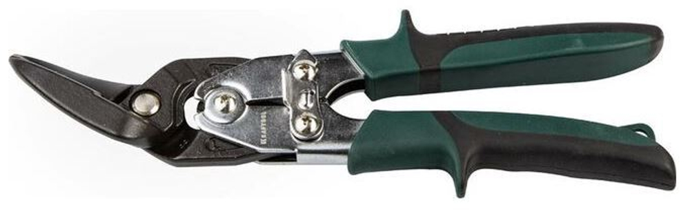 Ножницы KRAFTOOL ПРОФИ по твердому металлу, Cr-Mo, левый рез, 260мм.