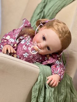 Кукла Реборн мягконабивная 60см в пакете (FA-599)