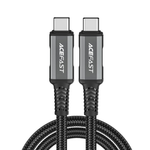 C1-09 USB-C to USB-C aluminum alloy audio/video transmission full-featured data cable