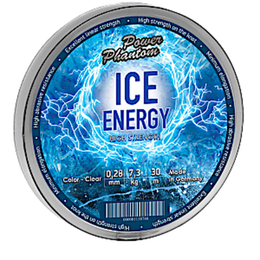 Леска Power Phantom Ice Energy 30м 0.18мм 4.5кг Clear 00-00046102
