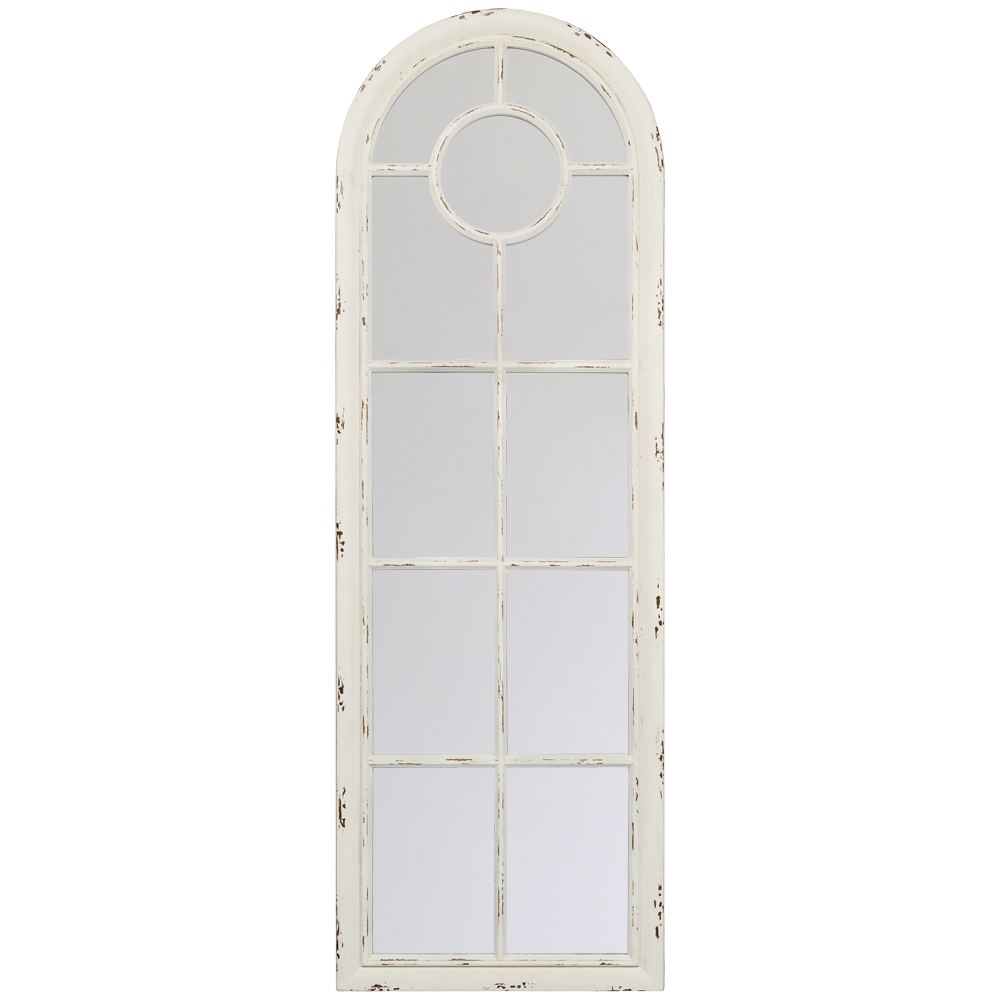 Зеркало настенное Объект мечты Марли белый антик