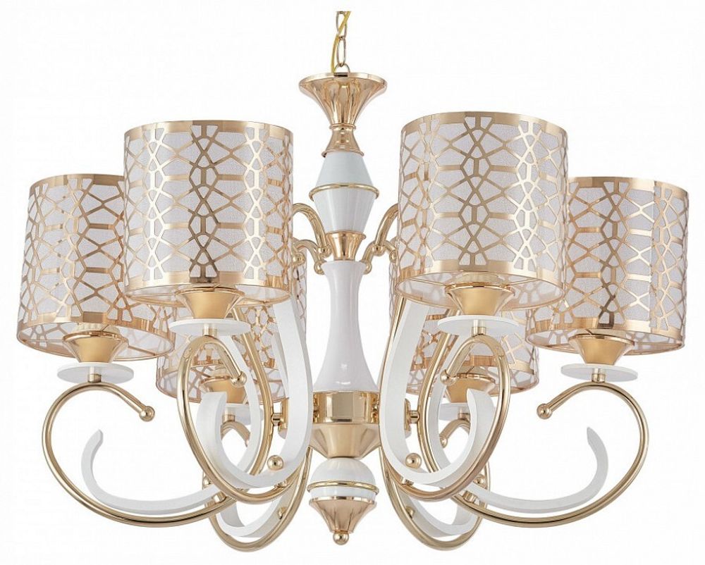 Подвесная люстра Arte Milano Florentia-1237 301237/6 Wh/Gd