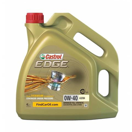 Моторное масло Castrol EDGE 0w40 4л