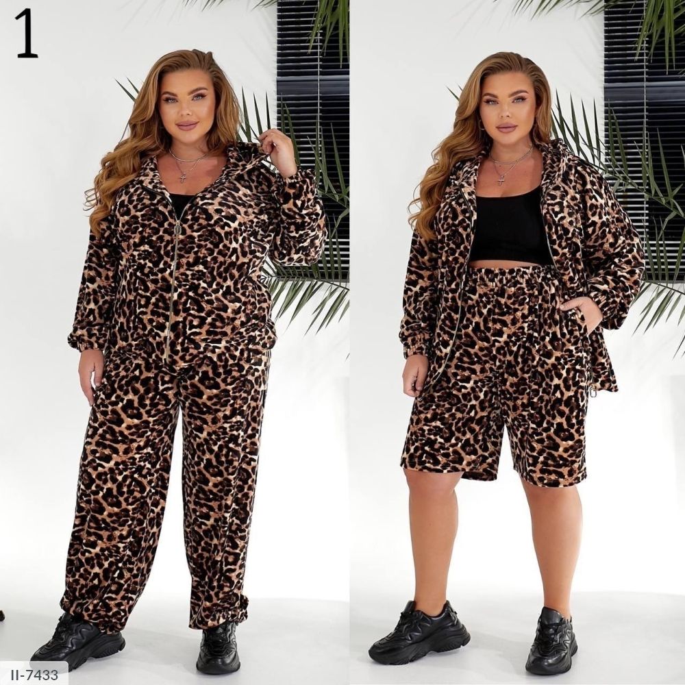 Костюм тройка II-7433 Фабрика Моды