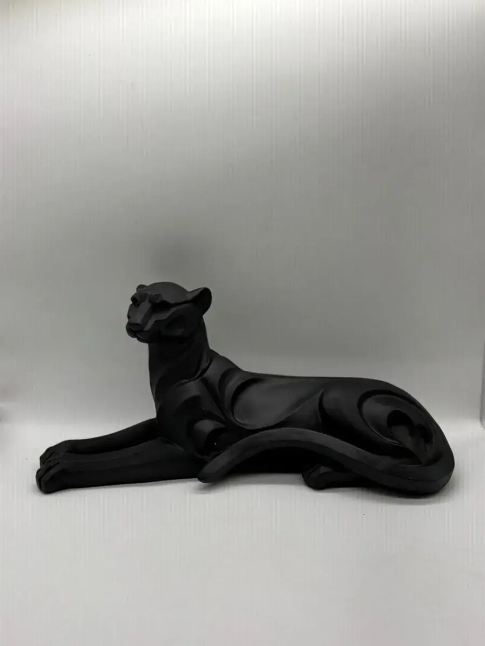 Статуэтка «Пантера» Цвет: черный матовый