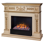 Каминокомплект Real Flame Corsica Lux 25,5/26 WT с очагом 3D Cassette 630