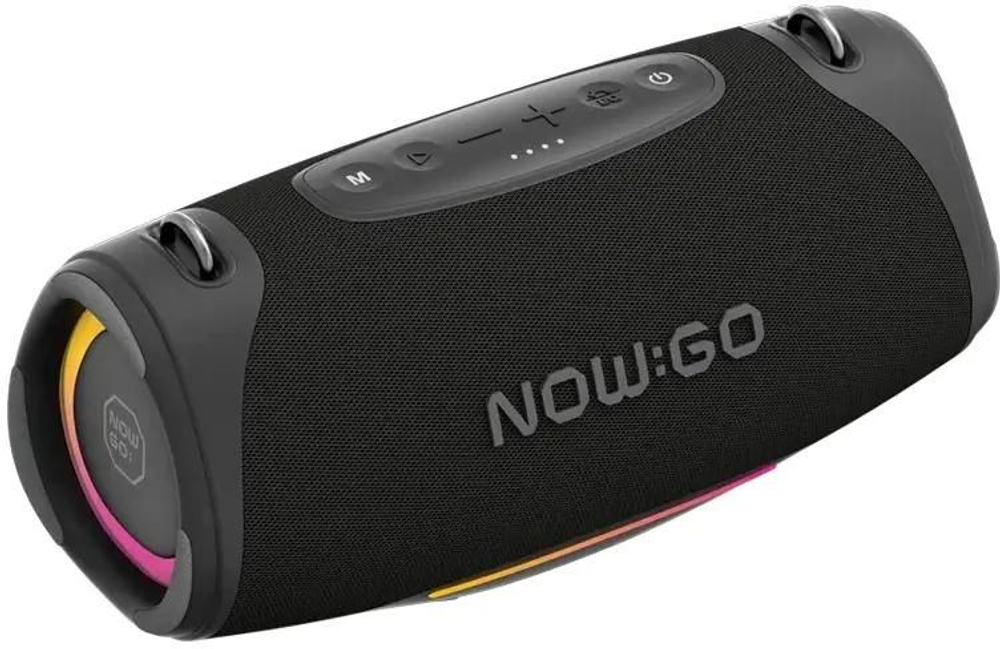 Колонка портативная NOWGO Storm Lite, 80Вт, черный