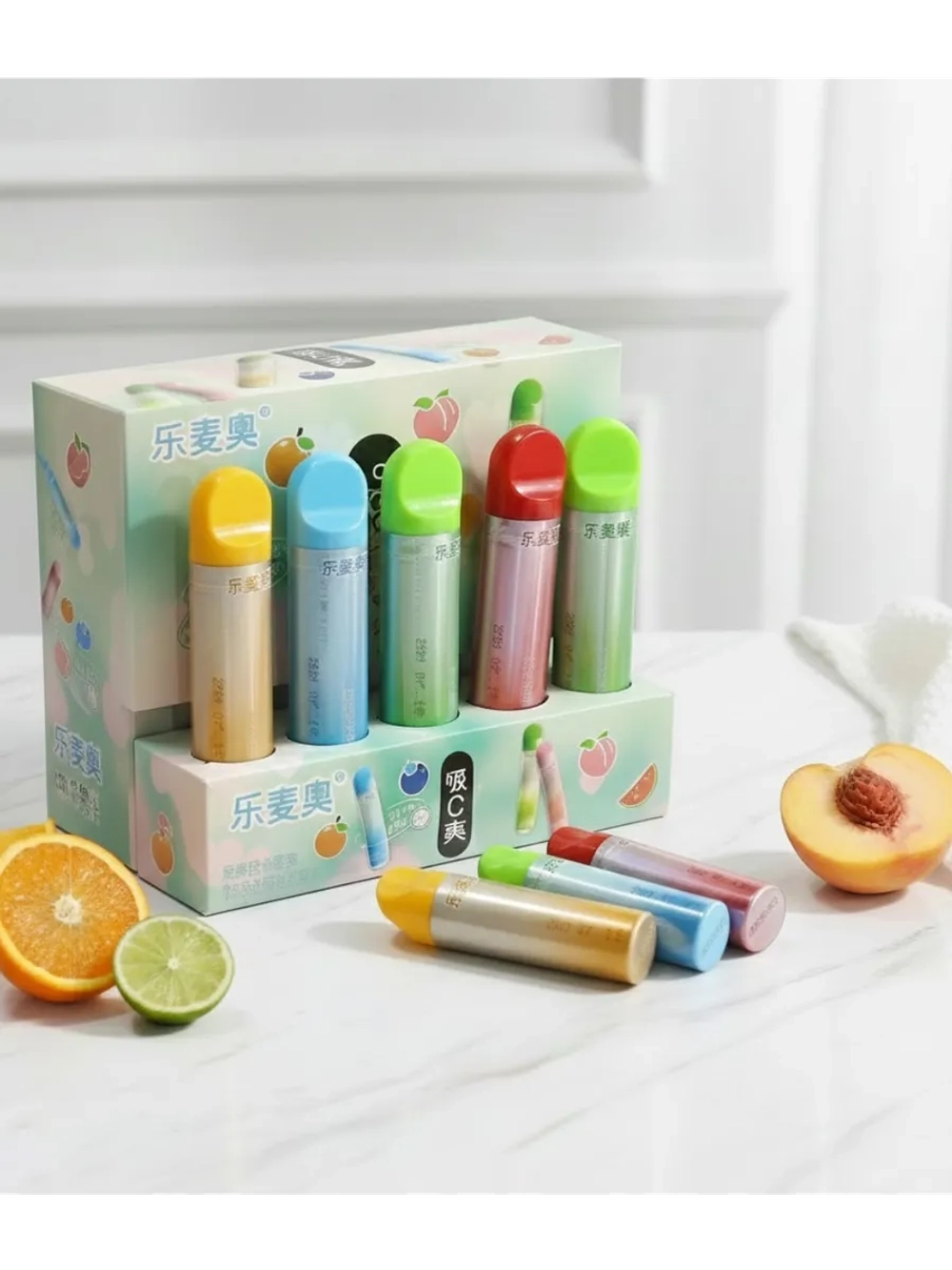 Конфеты кислая пудра с Фруктовыми вкусами 16 г * 5 шт