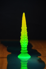 Фантазийный фаллоимитатор Mr. Tentacle, зеленый градиент - 20 см